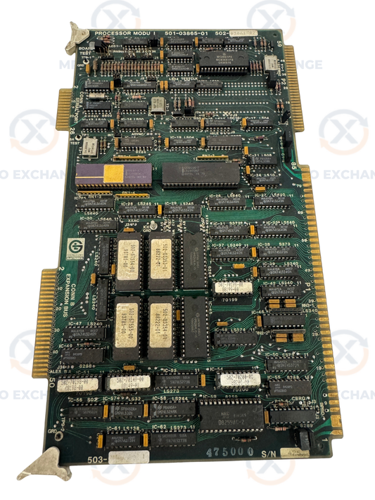 Giddings & Lewis Processor Module PCB Assembly 501-03865-01 & 502-03061-02
