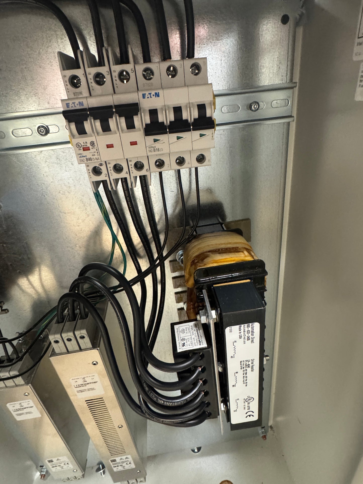 Custom Assembled Industrial Power Distribution Panel Enclosure