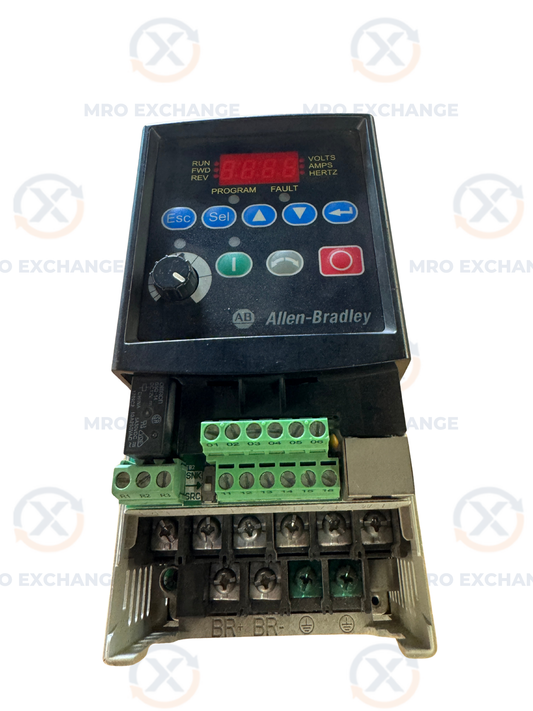 Allen-Bradley AC Drive VFD 22A-D4P0N104 - 2 HP Variable RPM 01625