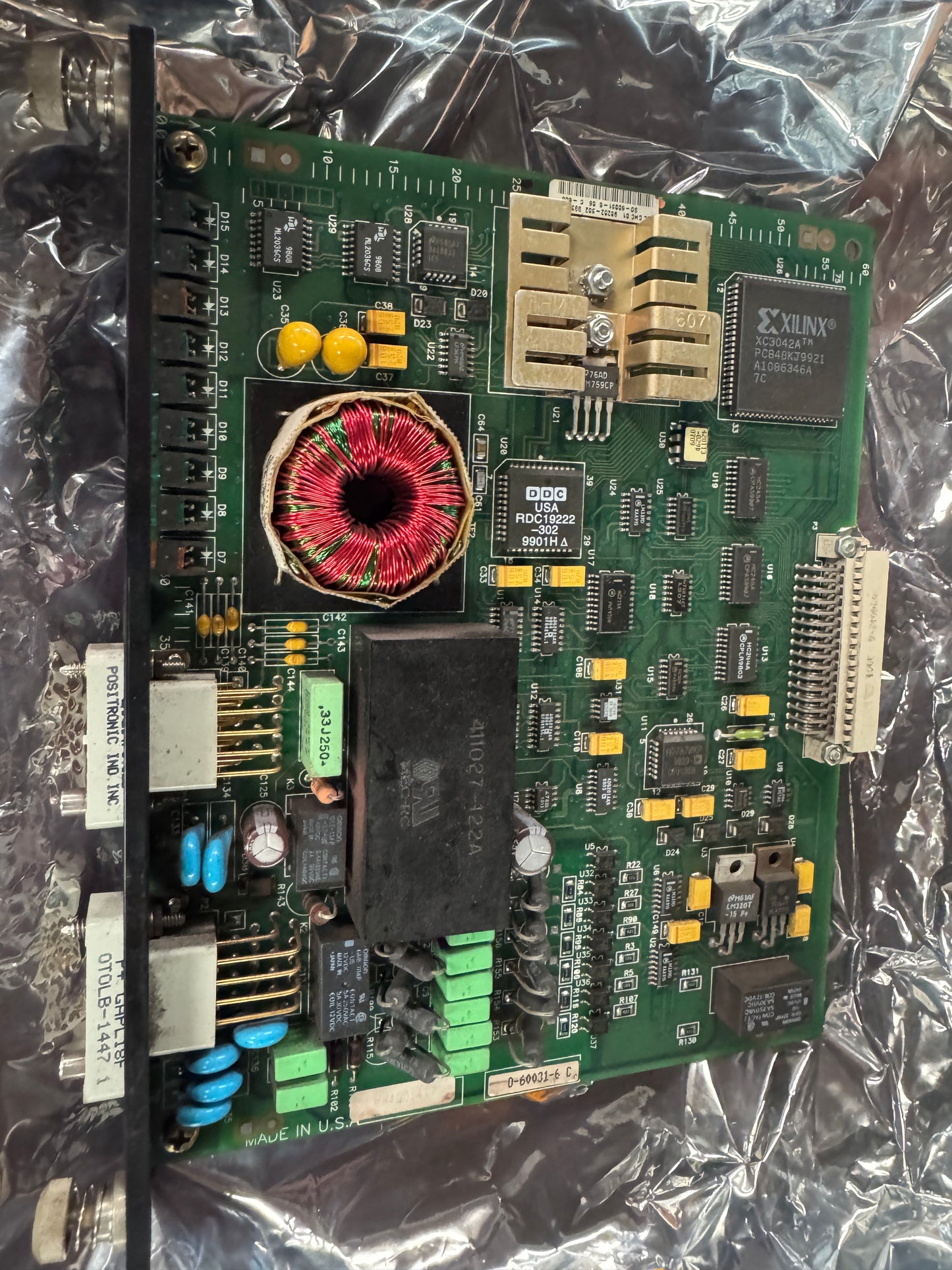 Reliance Electric Resolver and Drive I/O Module R0-60031-6D 02505