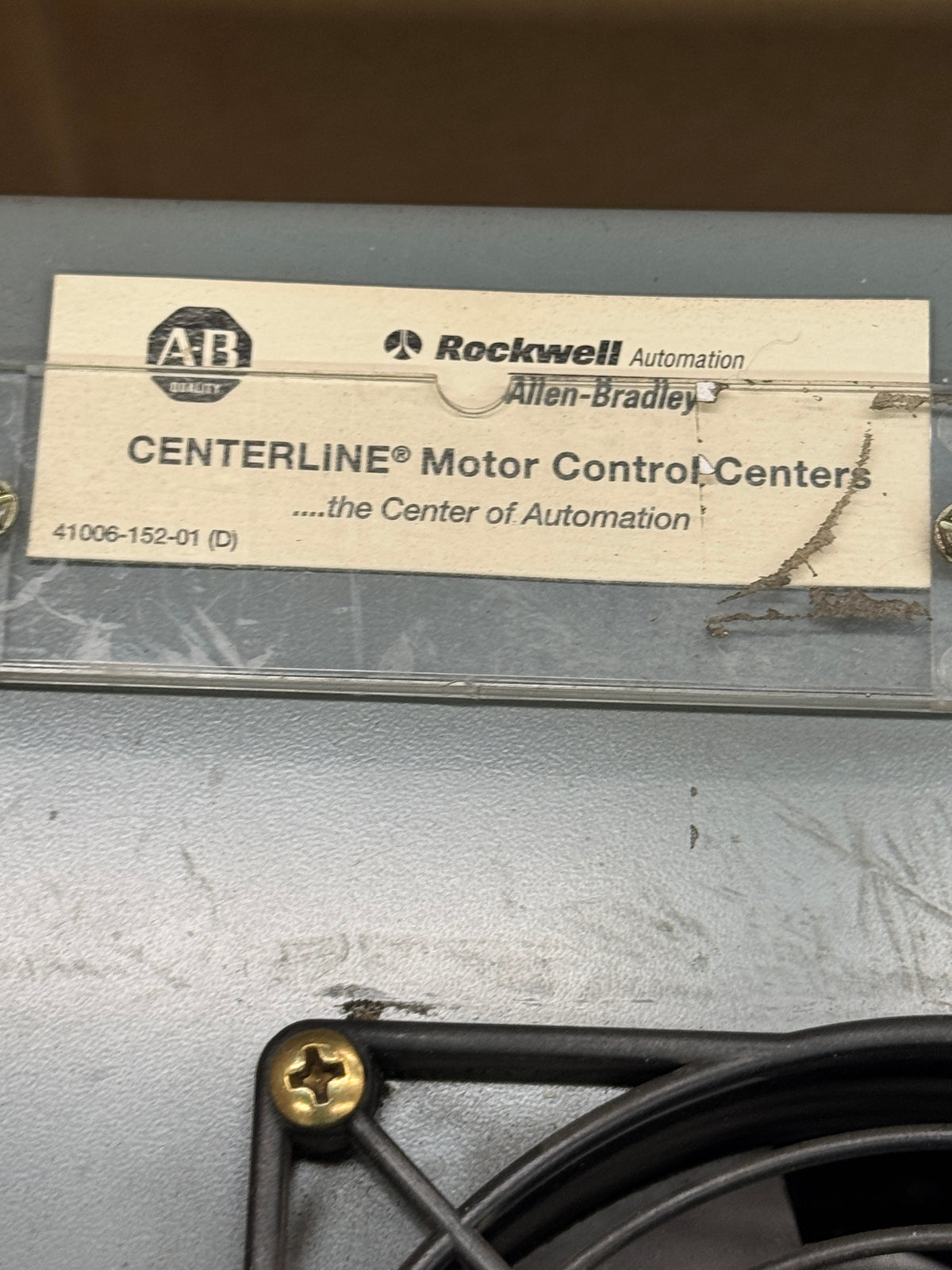 Allen-Bradley 2100M-FKC-30THX-79GD-111 CENTERLINE MCC Bucket 600V AC
