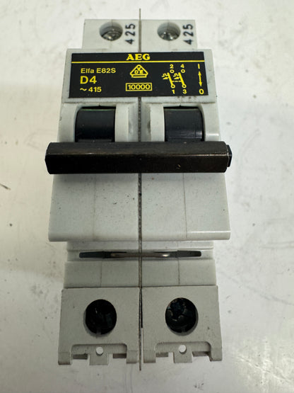 AEG Miniature Circuit Breaker ELFA-E82S-D4 415V AC