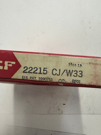 SKF Spherical Roller Bearing 22215 CJ/W33 75 x 130 x 31 mm