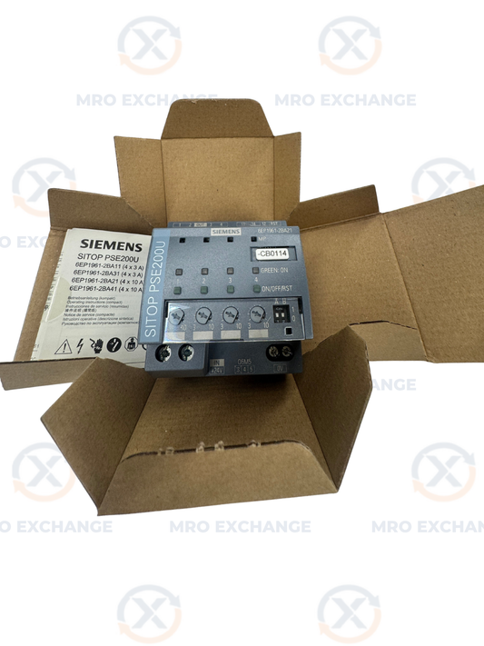 Siemens Selectivity Module 6EP1961-2BA21 24 VDC