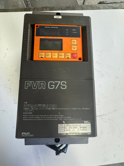 Fuji Electric Variable Frequency Drive FVR022G7S-2