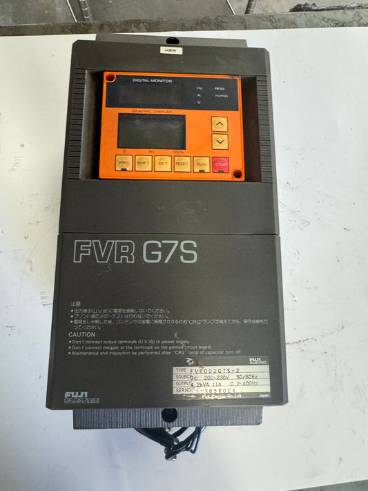 Fuji Electric Variable Frequency Drive FVR022G7S-2