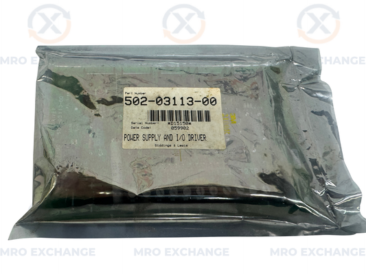 Giddings & Lewis Power Supply and I/O Driver Board 502-03113-00