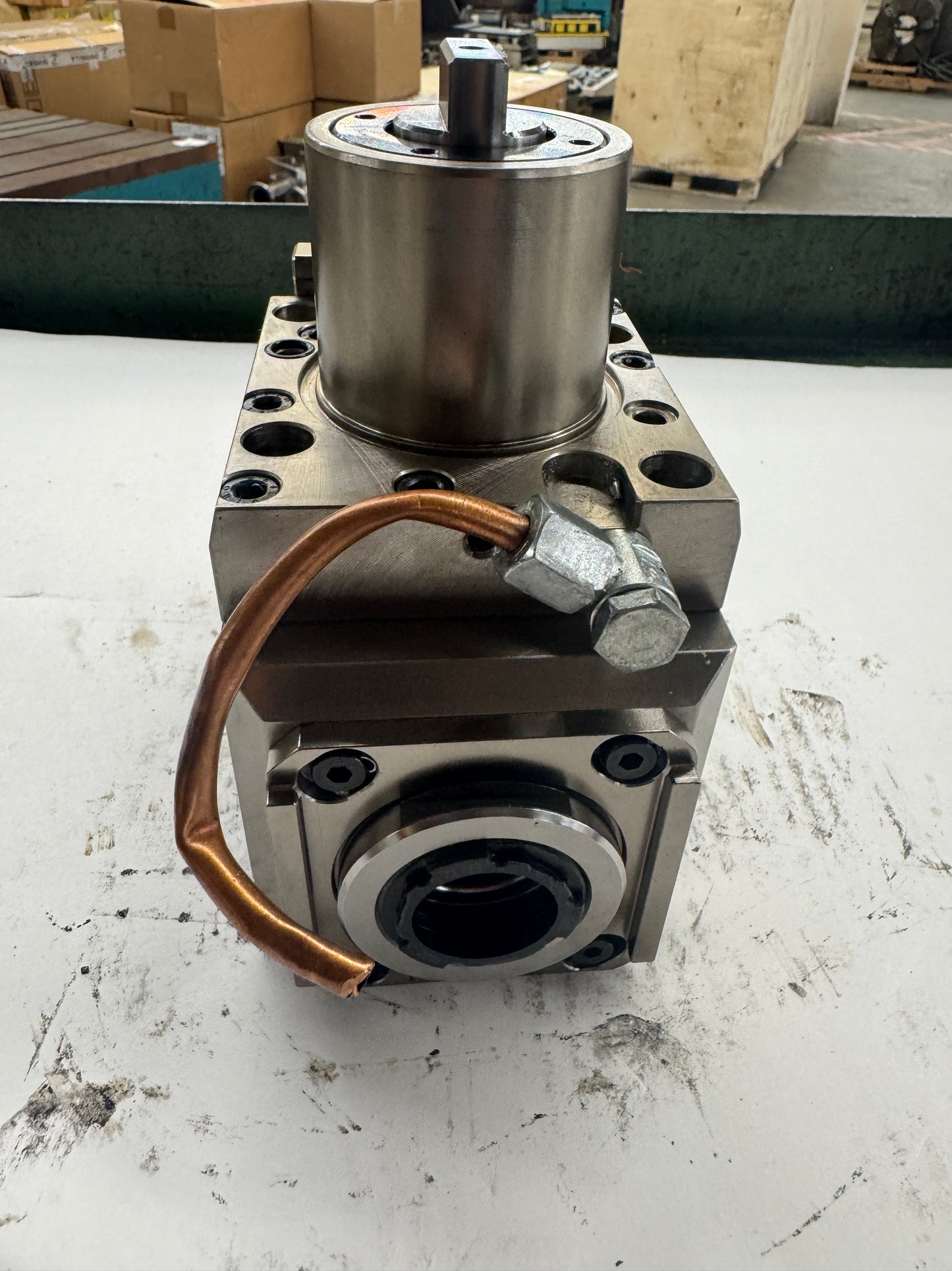 MT Marchetti Live Tool Holder OKU0800232 | ERA32 Twin Output | Orientation: Axial | Coolant Through 1001-2