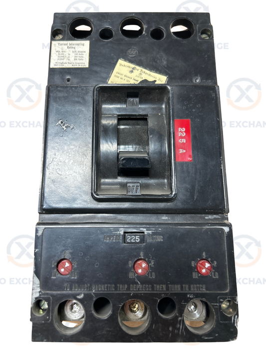 Westinghouse Molded Case Circuit Breaker KA3225F 600V AC