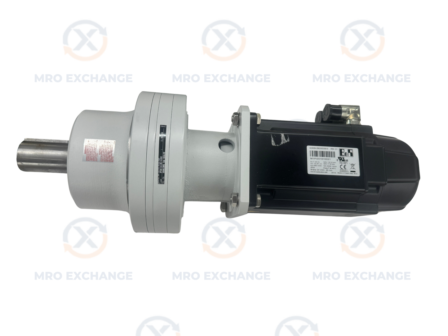 B&R Automation Servo Gearmotor 8JSA64.EB030D200-0 - 3 kW 3000 RPM