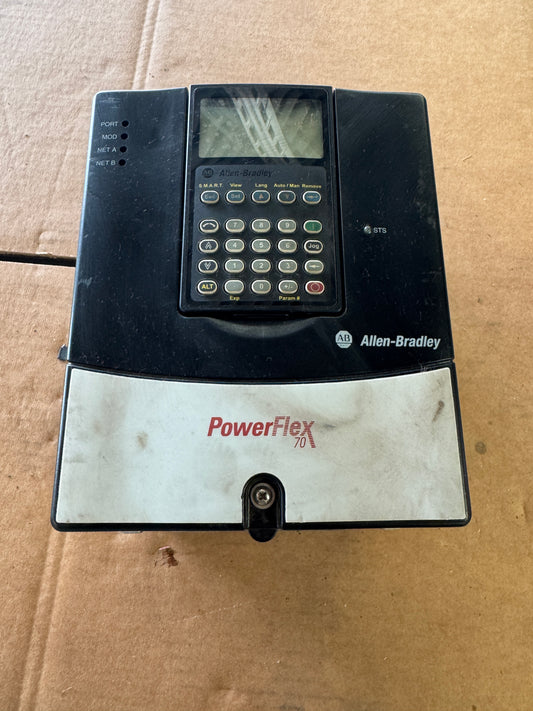 Allen-Bradley 20AD5P0A3AYNNNC0 Variable Frequency Drive 480V AC 3-Phase Untested Surplus 01420
