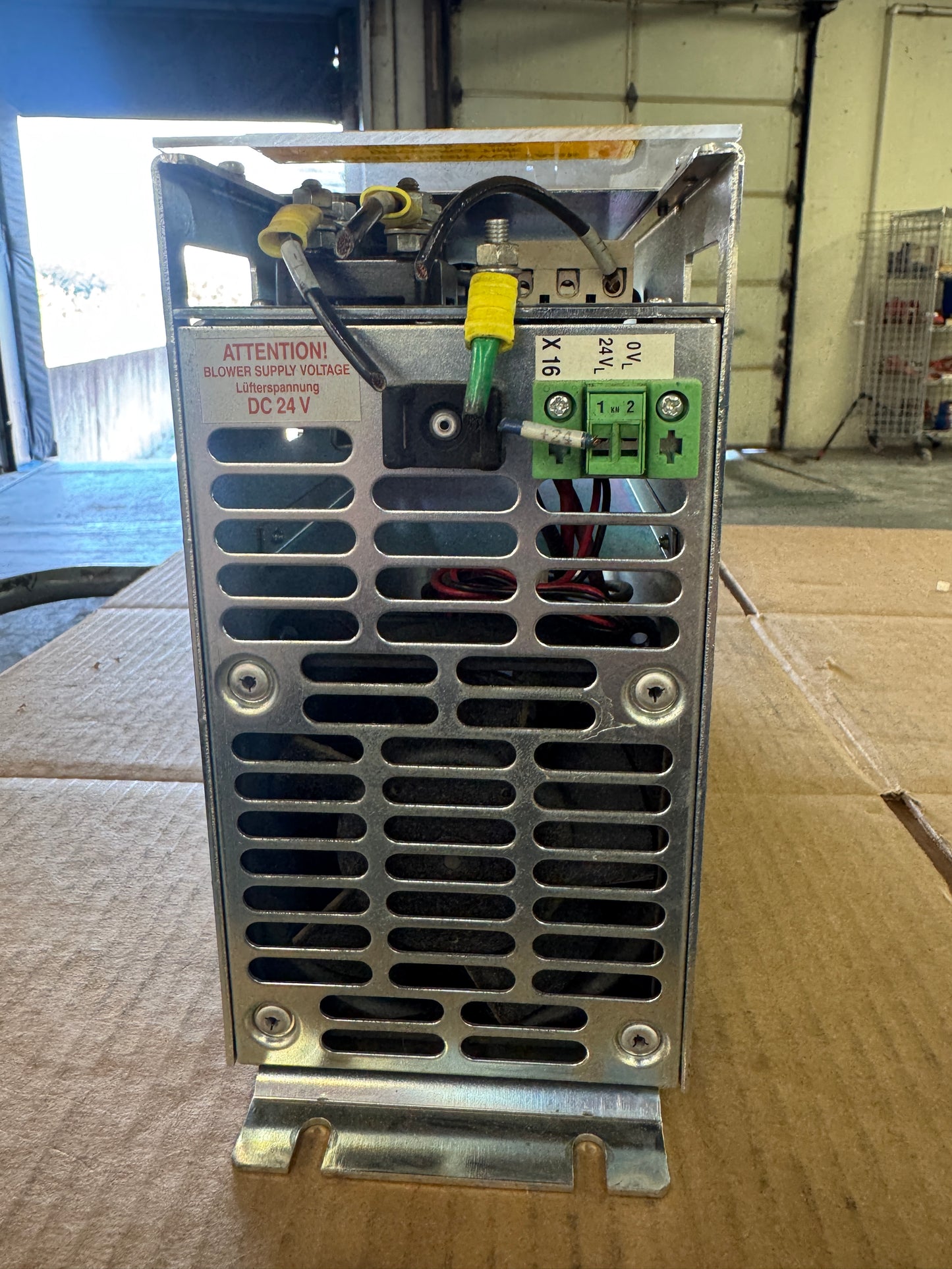 Indramat TBM 1.2-40-W1-0 AC Servo Bleeder Module 24V DC Untested Surplus