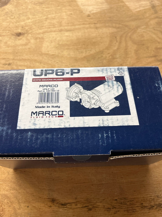 Marco Fluid Tech 164 065 12 PWM-Ready UP6-P PEEK Gear pump 6.9 gpm – 26 l/min (12 Volt)
