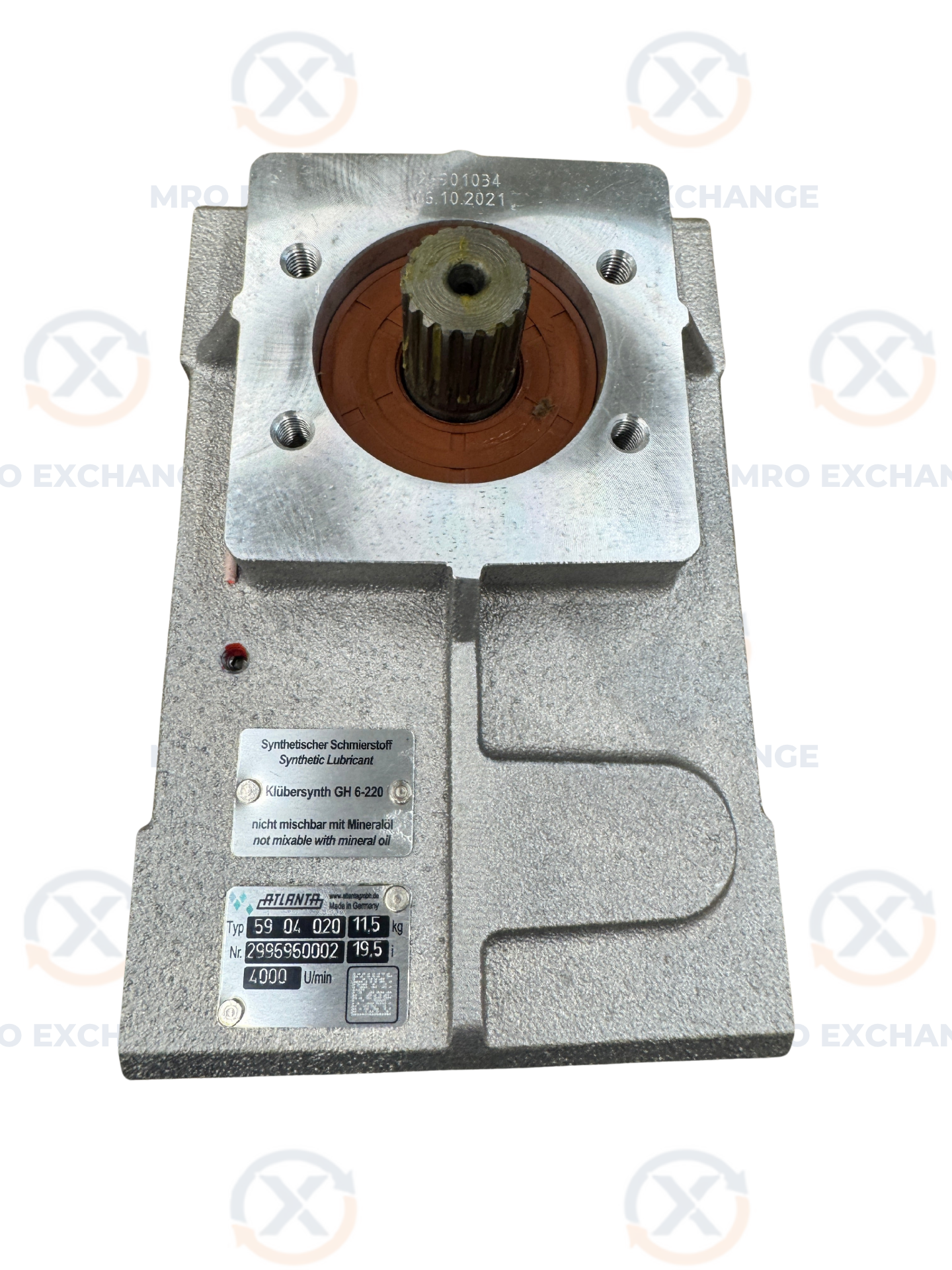 Atlanta Antriebssysteme E-Servo Worm Gear Reducer 59 04 020