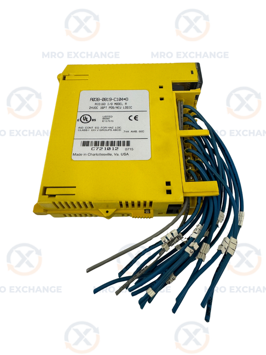 Fanuc I/O Module A03B-0819-C104#D 24V DC