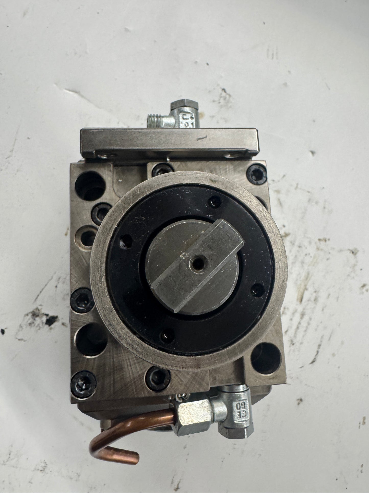 MT Marchetti Live Tool Holder OKU0800232 | BMT60 | ERA32 + ERA32 Twin Output | Orientation: Axial | Coolant Through 1001-1