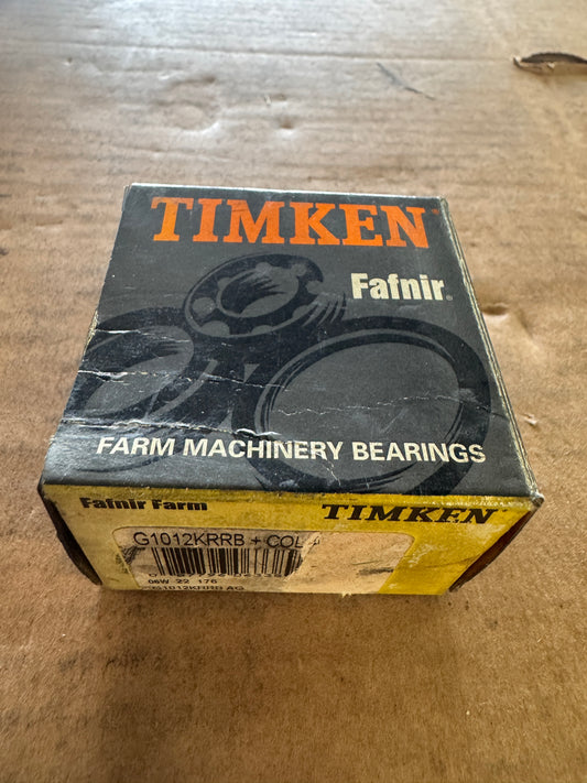 Timken Wide Inner Ring Insert Ball Bearing with Collar G1012KRRB+COL 3/4 In. Bore x 1.850 In. OD