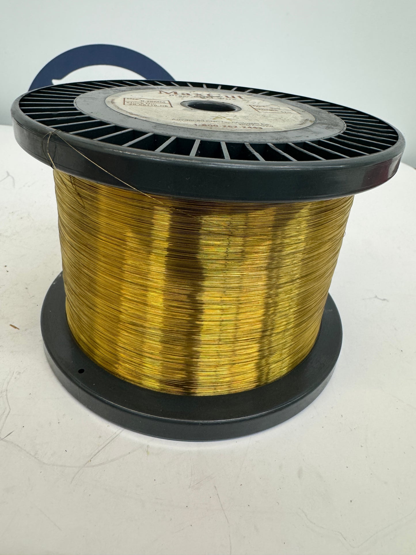 Advanced CNC Technologies Inc. Brass EDM Wire 30-08110-HB 0.20 mm (0.008 in.), 5 kg (11 lb.) Spool, Type 900, Hard Brass