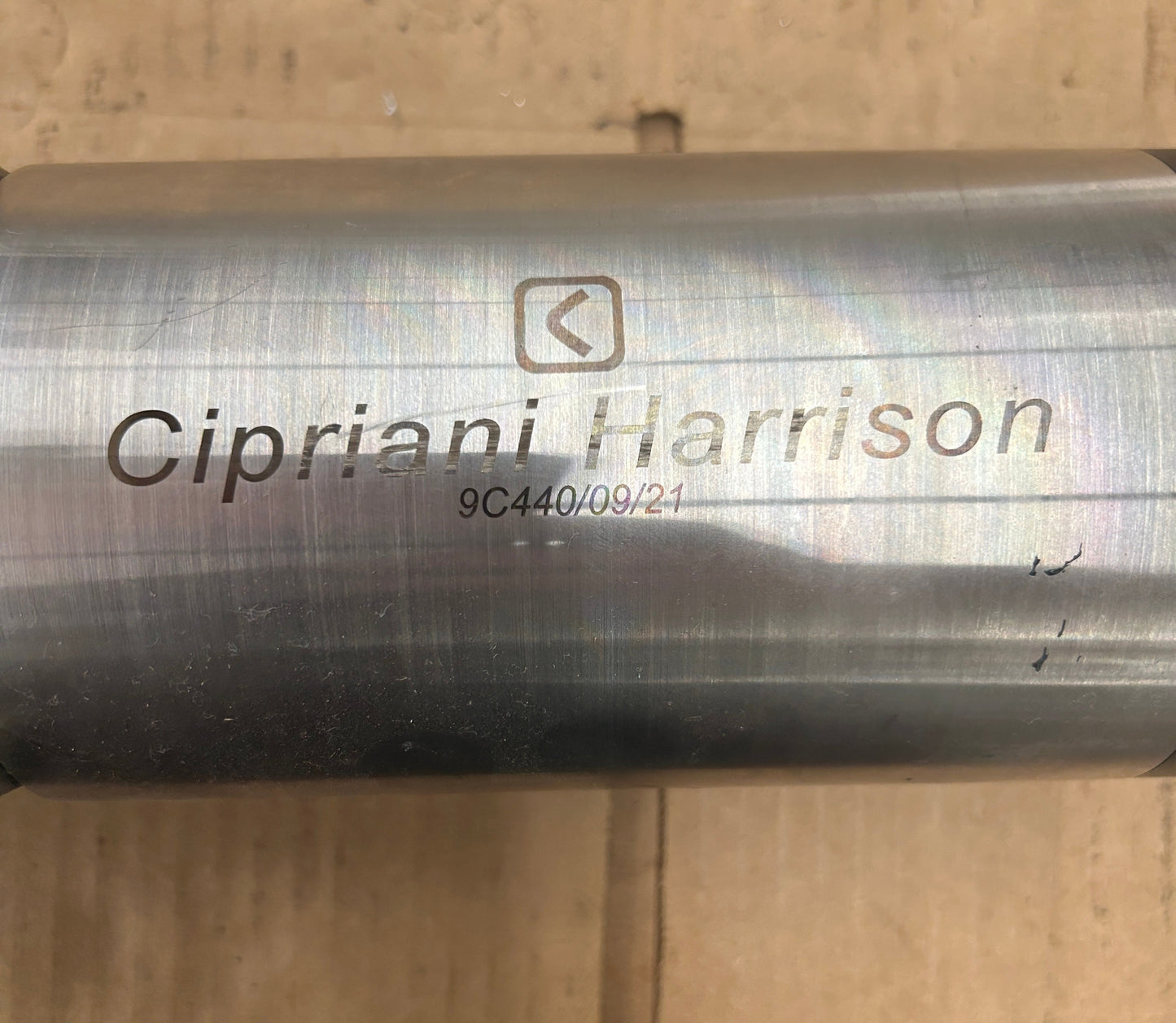 Cipriani Harrison Sanitary Butterfly Valve 9C440/09/21 4 In. Tri-Clamp