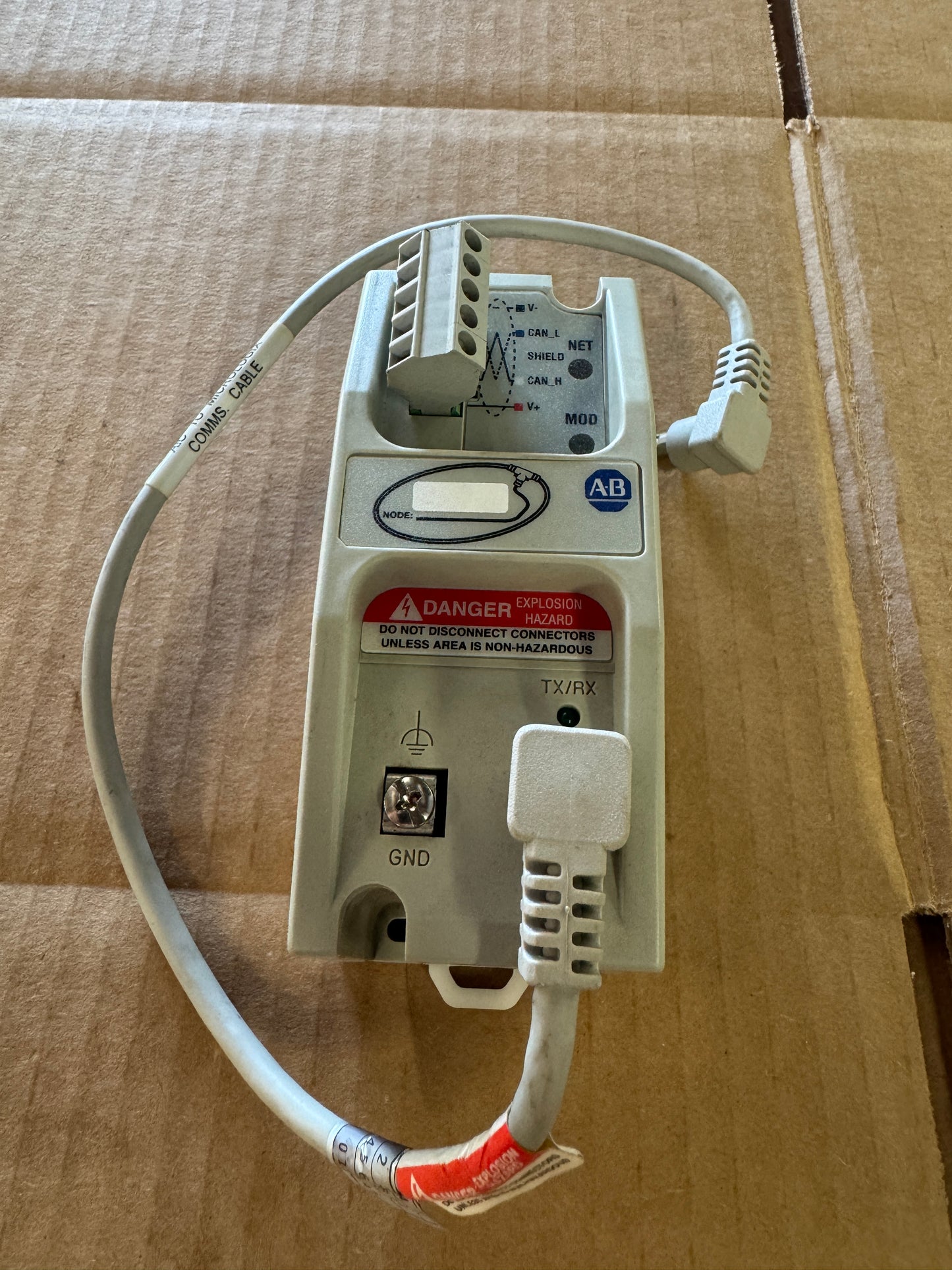Allen-Bradley 1761-NET-DNI DeviceNet Interface Module 11 to 25 VDC