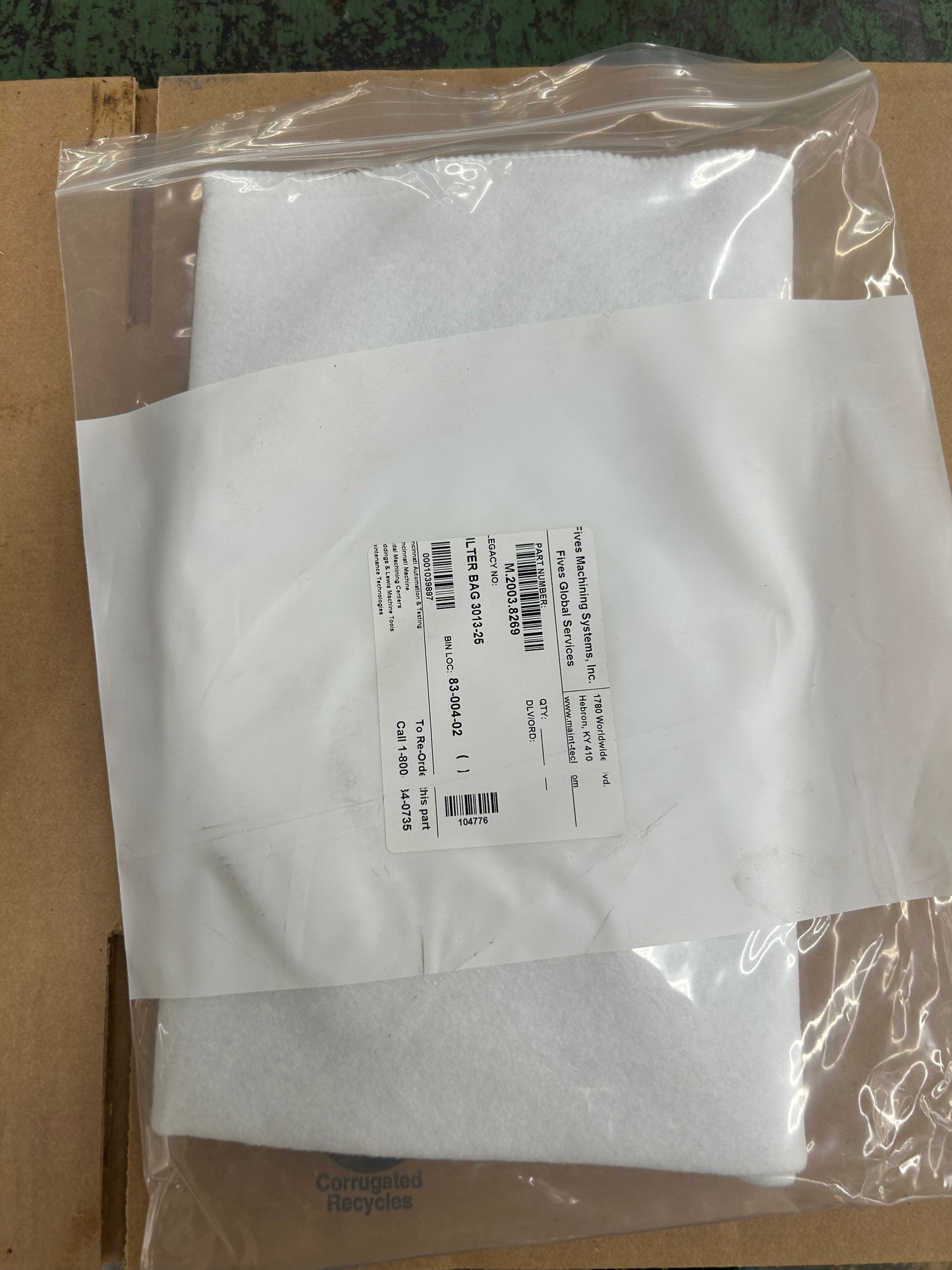 Chipblaster Filter Bag 3013-25 25 Micron