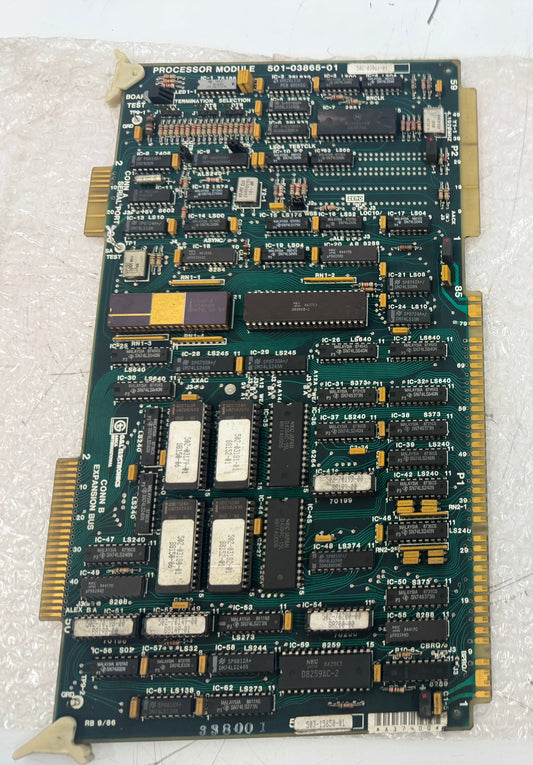 Giddings & Lewis Electronics Processor Module 501-03865-01 / 502-03061-01