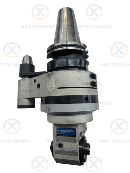 BIG Daishowa Right Angle Head BCV50-AG90/NBS10-215 | CAT50 | NBS10 Collet Chuck Output, 6,000 RPM Max | Orientation: Radial | Coolant Through