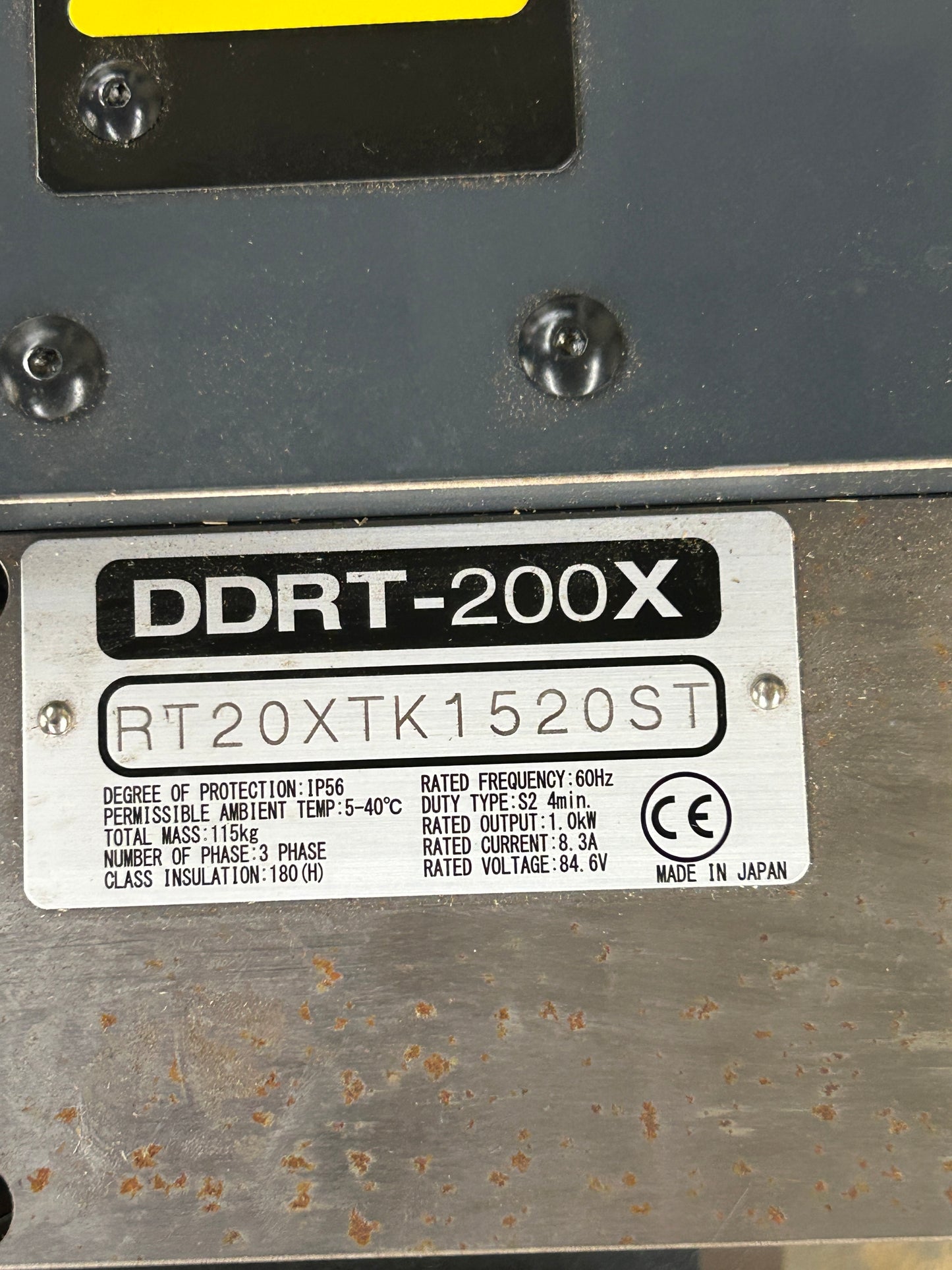 Nikken Direct Drive CNC Rotary Table DDRT-200X / RT20XTK1520ST