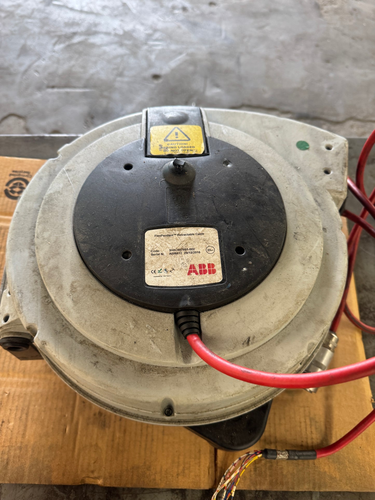 ABB 3HAC047665-002 Retractable Cable Untested Surplus