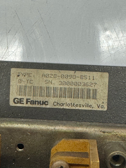 GE Fanuc CNC Control Board Assembly A02B-0098-B511