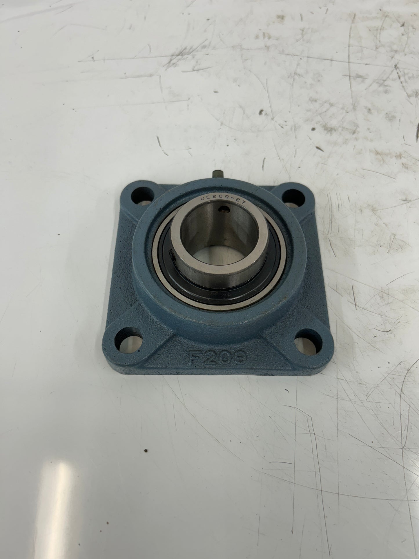 TR 4-Bolt Flange Bearing Unit UCF209-27 1-11/16 in. Bore, 4-Bolt Square Flange, UC209-27 Insert