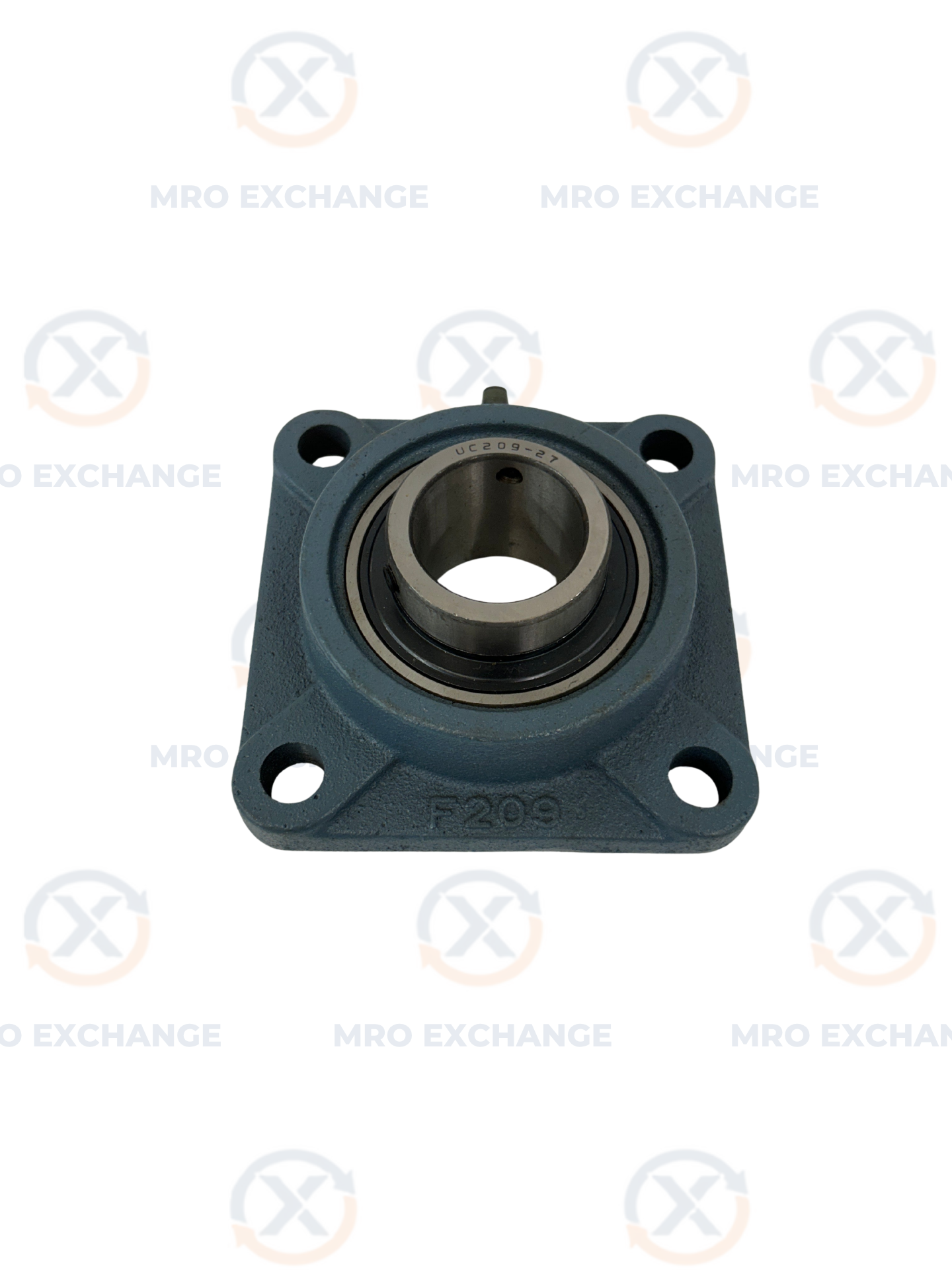 TR 4-Bolt Flange Bearing Unit UCF209-27 1-11/16 in. Bore, 4-Bolt Square Flange, UC209-27 Insert