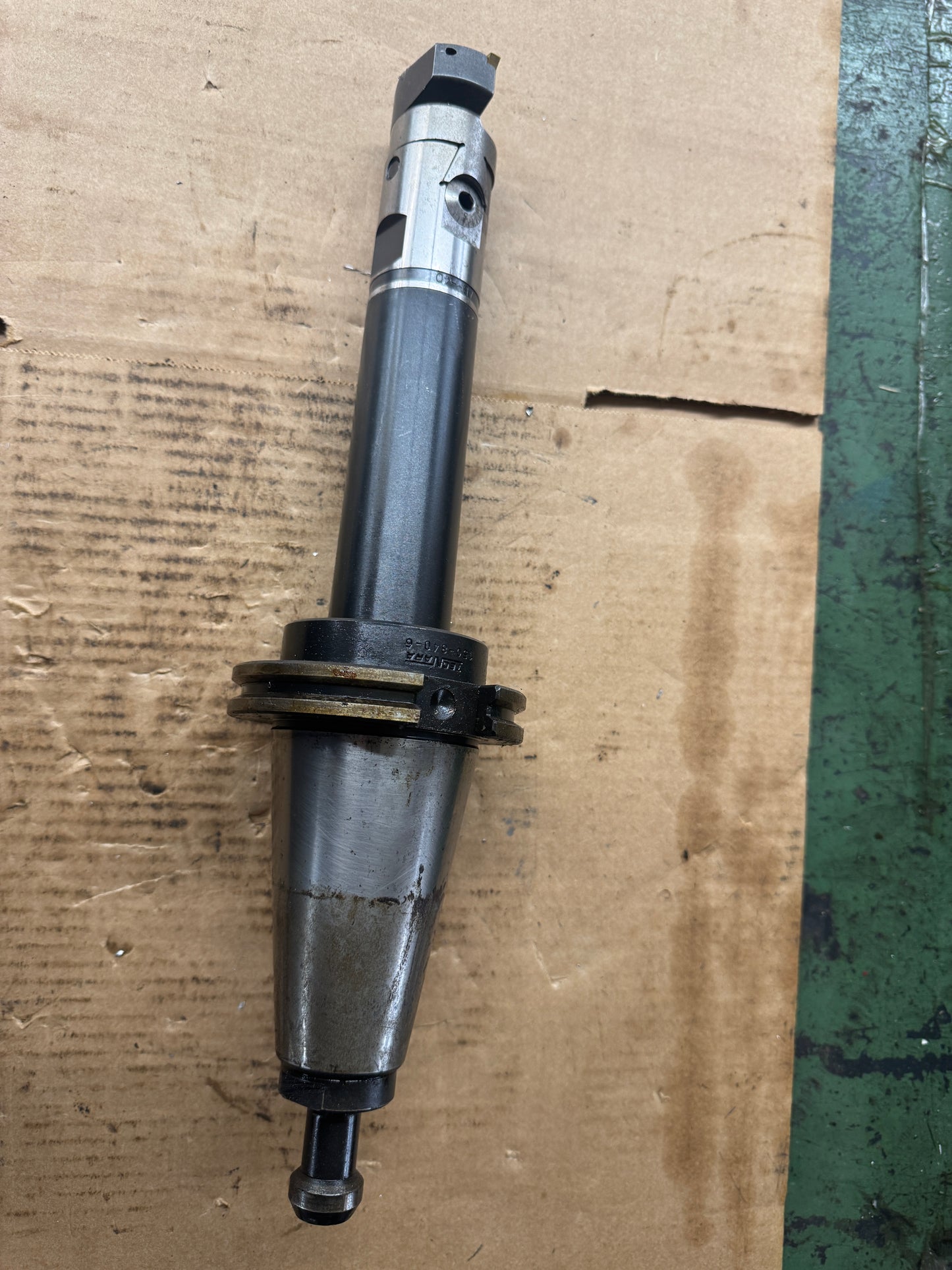 Tecnara Offset Boring Head 150-340-6 / ABH-40 | CAT50 | 1.654 In. to 2.165 In. Boring Range | Orientation: Axial