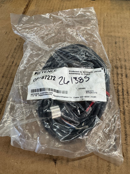 Keyence OP-87272 Connector Cable Open Box Unused