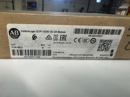 Allen-Bradley DC Input Module 1756-IB32 12/24V DC
