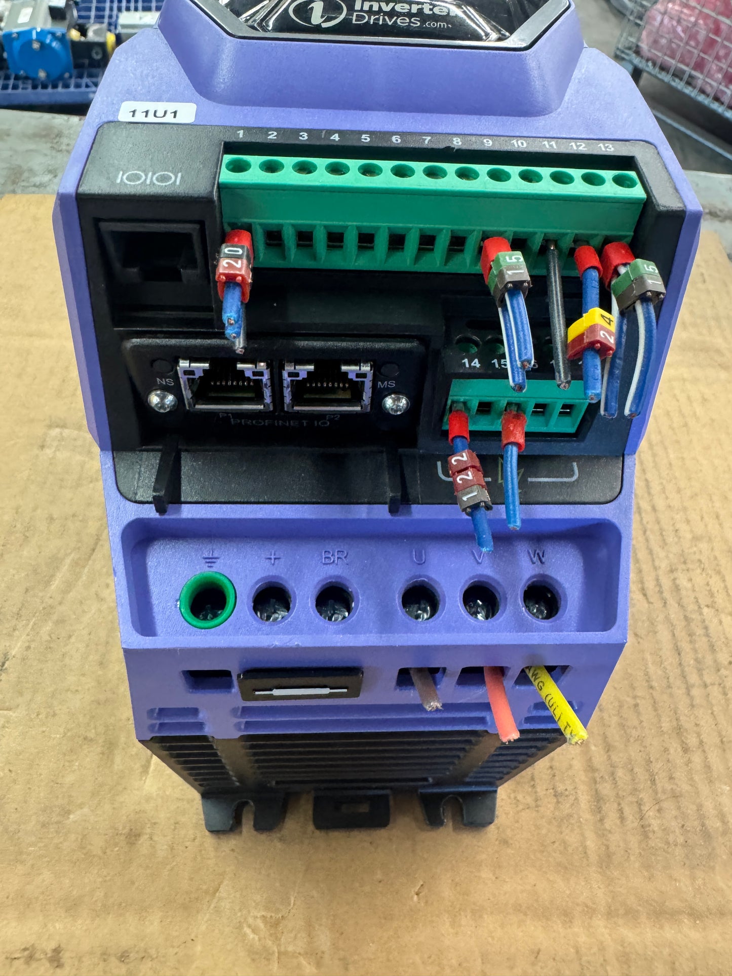 Invertek Drives ODP-2-24075-3KF42-SN Optidrive P2 Variable Frequency Drive 380 480V Untested Surplus