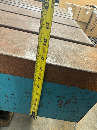 Rotary Index Table T-Slotted Work Surface 72 in. X 48 in.