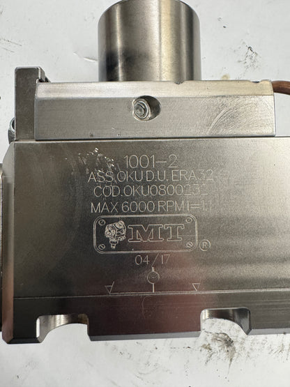 MT Marchetti Live Tool Holder OKU0800232 | ERA32 Twin Output | Orientation: Axial | Coolant Through 1001-2