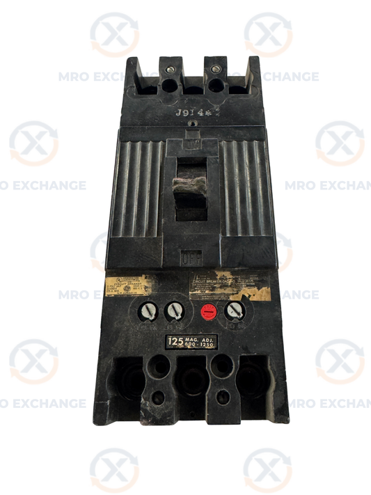 General Electric Molded Case Circuit Breaker TFJ236125 600V AC