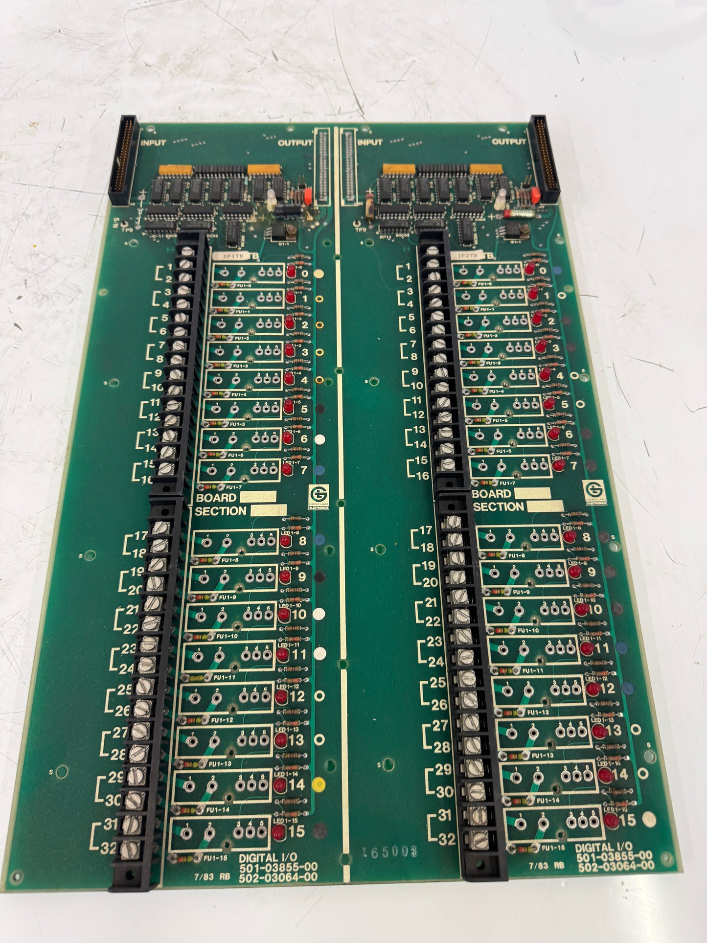 Giddings and Lewis Digital I/O Board 502-03064-00 m00510