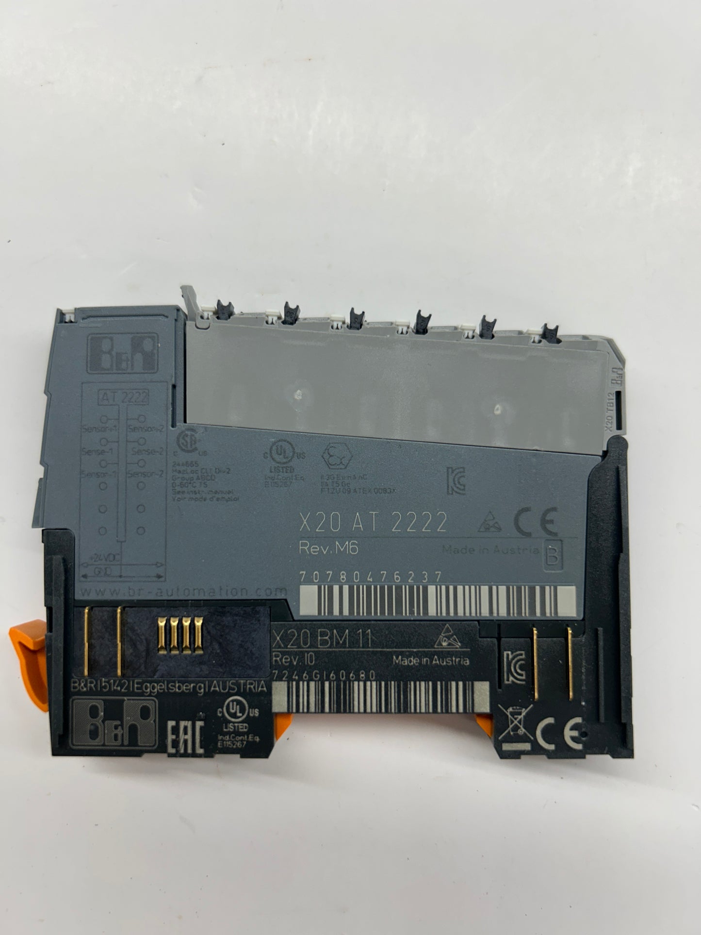 B&R Automation Temperature Input Module X20AT2222 24 VDC