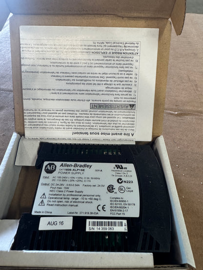 Allen-Bradley Power Supply 1606-XLP15E