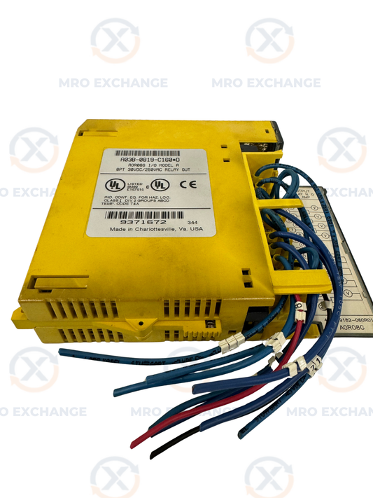Fanuc I/O Module A03B-0819-C160#D 250V AC m00495