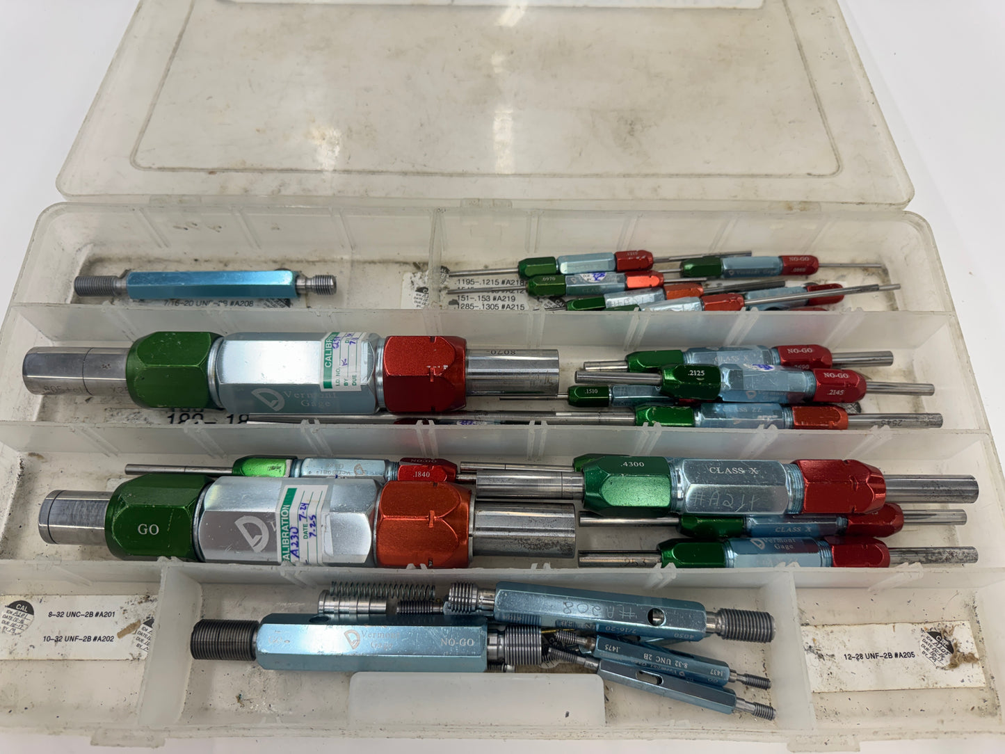 Thread Plug Gage Set Mixed Lot