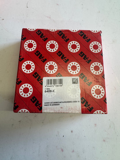 FAG Deep Groove Ball Bearing 6409-C 45 x 120 x 29 mm