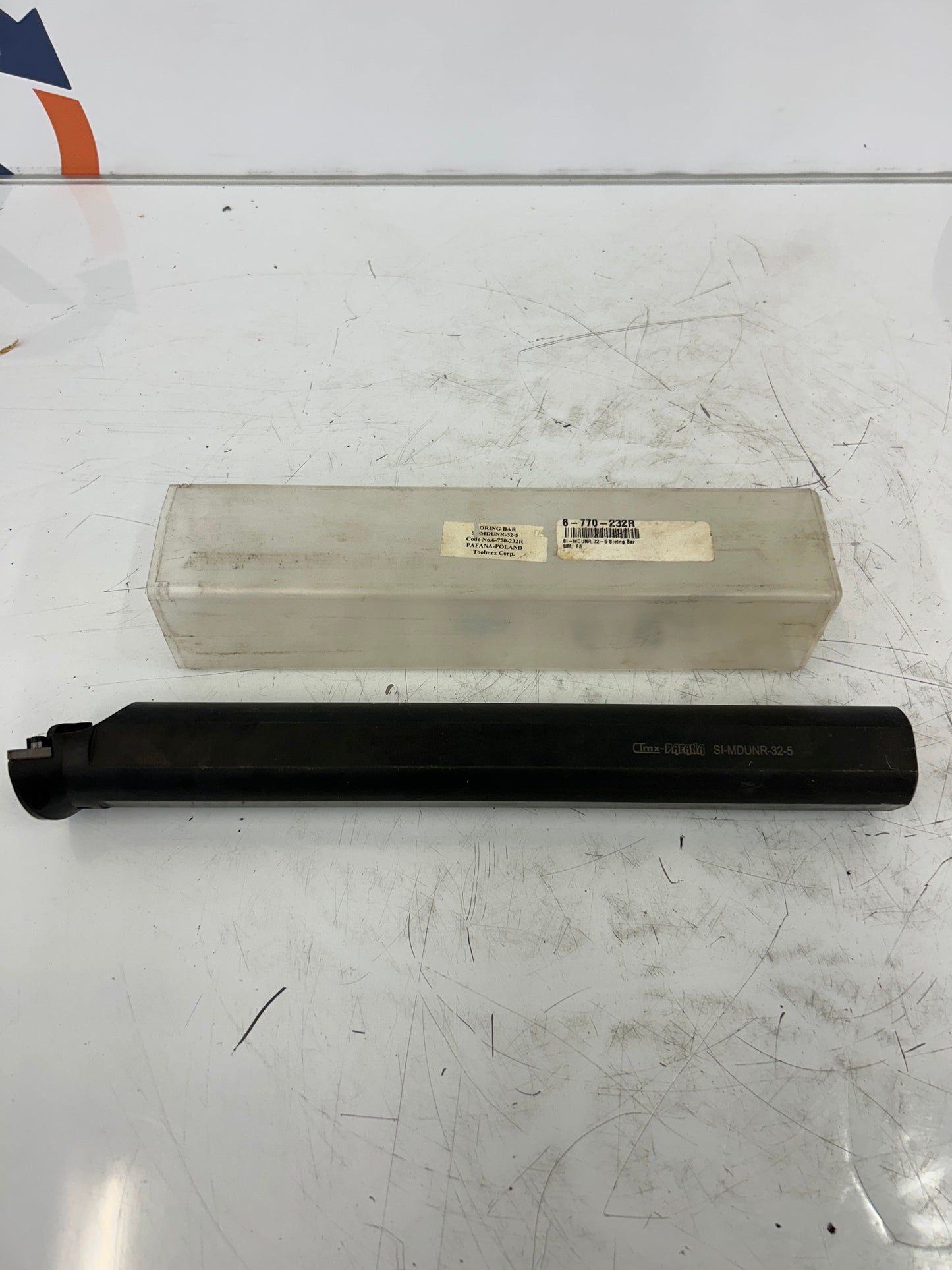 Pafana Indexable Boring Bar SI-MDUNR-32-5 | 2 in. Shank Diameter, DNMG 543 Insert Seat