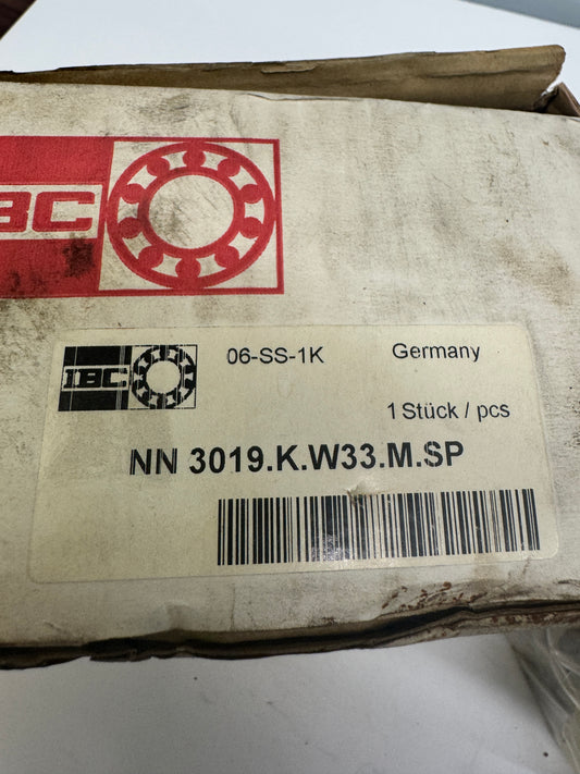 IBC Bearings Double Row Cylindrical Roller Bearing NN 3019.K.W33.M.SP 95 x 145 x 37 mm