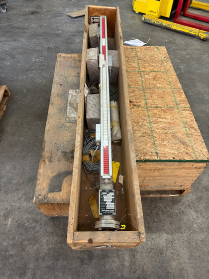 Kübler BNA Magnetic Level Indicator 2 to 250 Volt Untested Surplus