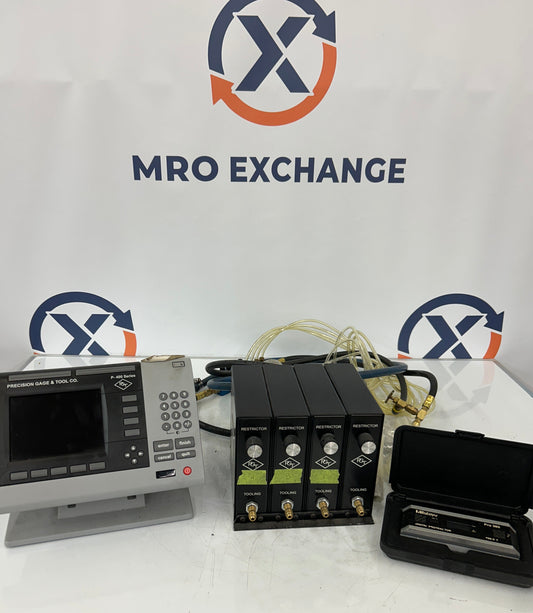 Complete Air Gaging Measurement System | PGT P-400 Series DRO Metrology Interface