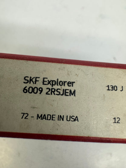 SKF Deep Groove Ball Bearing 6009-2RSJEM 45 x 75 x 16 mm